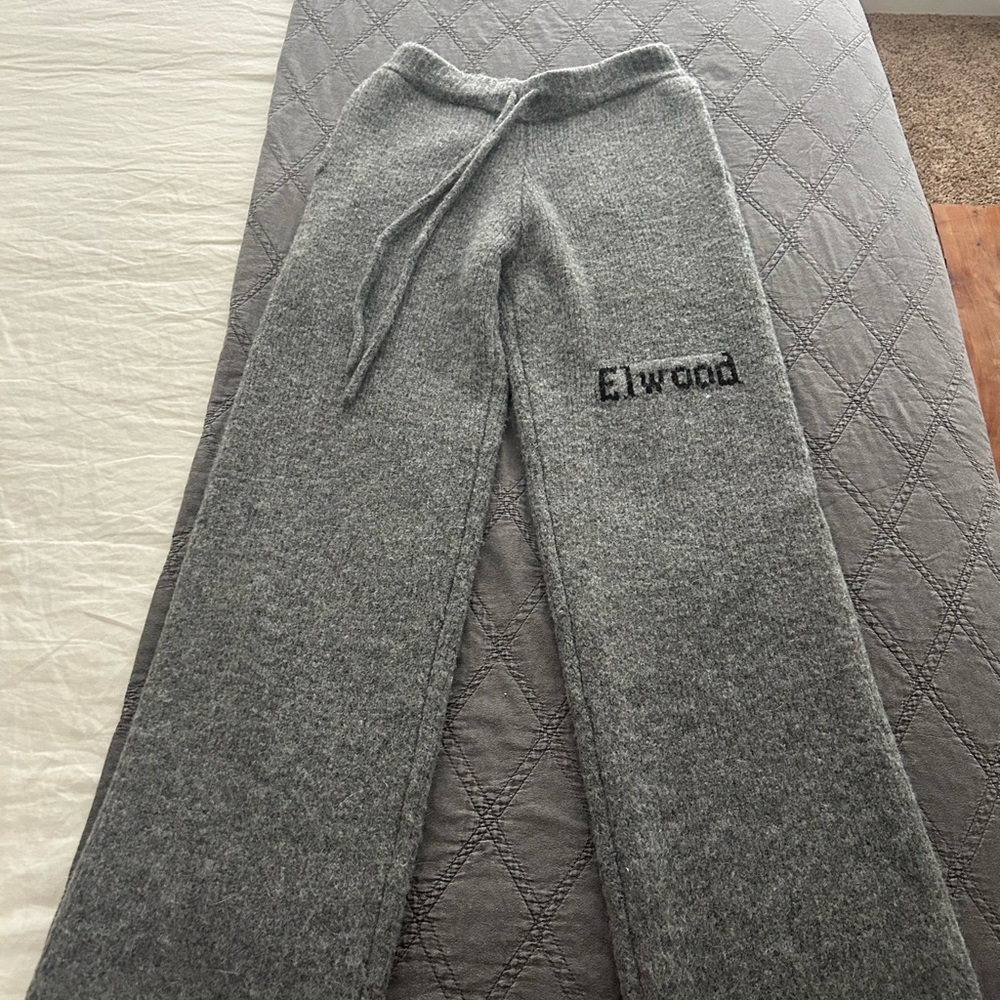 Elwood Gray Knit Pants